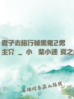 妻子去旅行被黑鬼2男主介紹